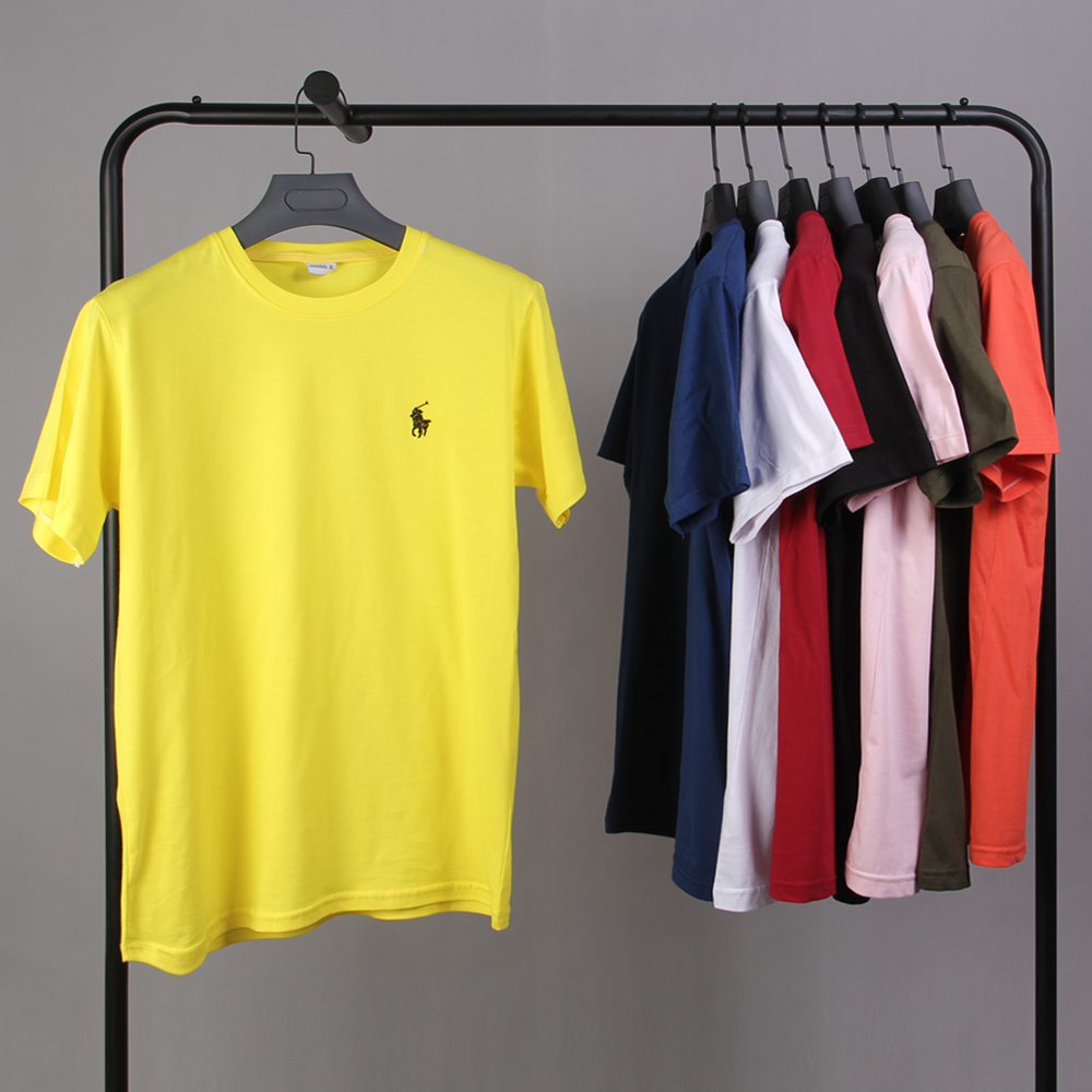 تی شرت پنبه polo زرد